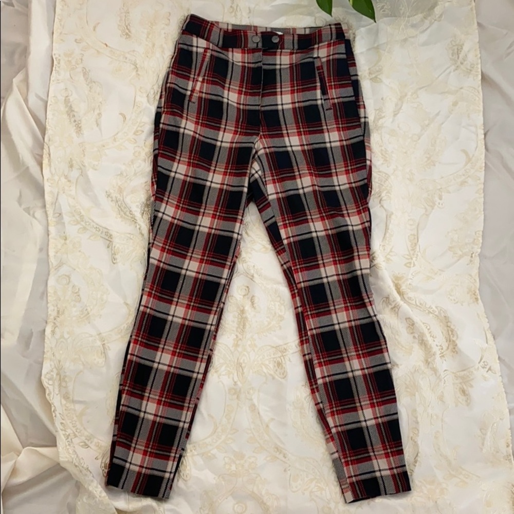 ❤️🖤Plaid H&M pants🖤❤️